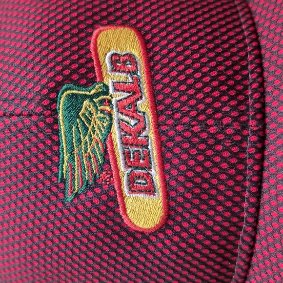 NWT Dekalb FERSTEN Worldwide Red Snap Back Hat - Picture 6 of 8